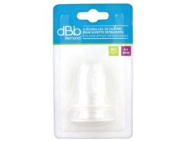 Conjunto de 2 tetinas de silicone para descoberta de Chuchas DBB REMOND