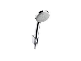 Conjunto de Suporte de Chuveiro Croma 100 Vario com Mangueira de Chuveiro 160 Cm 27594000 Cromado HANSGROHE 190 x 85 x 275