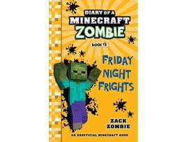 Livro Diary of a Minecraft Zombie Book 13 Friday Night Frights de Zack Zombie (Inglês)