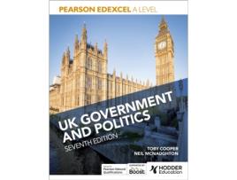 Livro Pearson Edexcel A Level UK Government and Politics Seventh Edition de Neil Mcnaughton (Inglês)