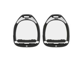 aliminium caliper ultra-grip inclinado preto/preto/preto/branco FLEX ON