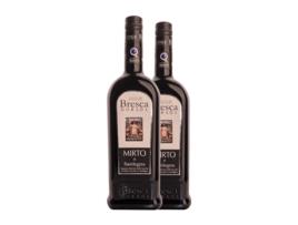 Licores BRESCA DORADA Mirto Rosso Sardegna (0.7 L - 2 Unidades)