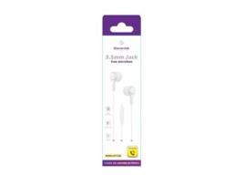 Auricular com Fio 3.5Mm Jack-Branco ELEVENTEK