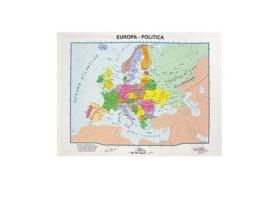 CWR 09344 Mapa geográfico de toda a Europa