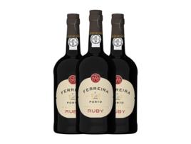 Vinho fortificado SOGRAPE Ferreira Ruby Porto (0.75 L - 3 Unidades)