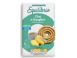 Bolachas Chai e Gengibre CONTINENTE EQUILÍBRIO
