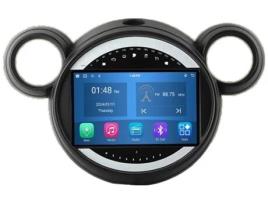 Autorrádio 4Gb Ram64Gb Rom Carplay ROVERONE para Bmw Mini Cooper 2010-2016 Android Carro Rádio Bluetooth Gps Navegação
