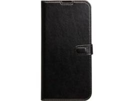 Capa Fólio Aba Fecho Língua para Vivo Y52 5G / Y72 5G BIGBEN CONNECTED Plástico Magnética Preto