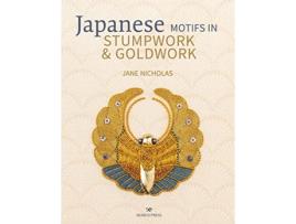 Livro Japanese Motifs in Stumpwork Goldwork de Jane Nicholas (Inglês - Capa Dura)