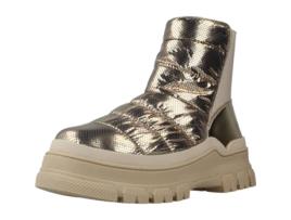 Sapatos de Mulher APEPAZZA Selena Tecido Dourado (41)