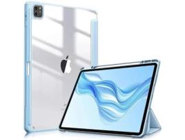  - Capa Crystal Folio para Ipad Pro 11 2020 2º Ger Azul