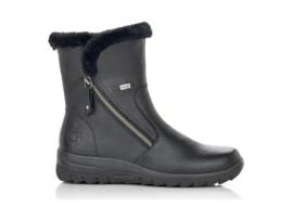 Sapatos de Mulher RIEKER Pele Preto (36)