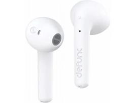 DEFUNC True Lite Verdadeiros Fones de Ouvido Sem Fio com Enc Branco