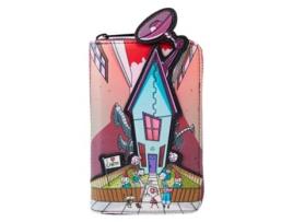 Carteira Fólio de Mulher INVADER ZIM Loungefly Secret Lair Zip Multicor