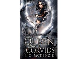 Livro Queen of Corvids Crawford Investigations de J C Mckenzie (Inglês)