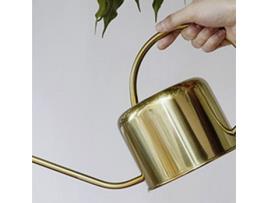 2 regadores vintage em aço inoxidável dourado de 1,2 litros KIKKERLAND