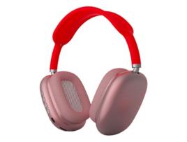 MARLONE Auricular Estéreo Bluetooth 5.1 Miami com Microfone Rosa