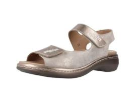 Sapatos de Mulher PIESANTO Tecido Castanho (36)