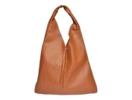 Mala de Mulher ANNA LUCHINI Shopper Cognac Castanho