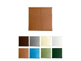 Cortina PVC Alicantina com roldana metálica | Cortina de rolo | Cortina de enrolar para janelas, portas, sala e cozinha Oregon 75 x 140 cm