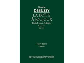 Livro La Boite a Joujoux CD 136 Study score de Claude Debussy (Inglês)