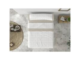 Conjunto de Lençóis TEJIDOS REINA JUCAR (Marfim - Queen)