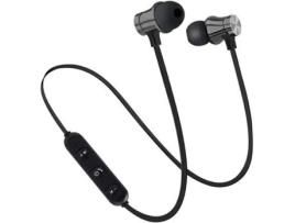 Auriculares Bluetooth True Wireless RITTEREC LFOzC007 (In Ear - MicroAuriculares - Preto)