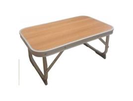 Mesa dobrável portátil para praia, camping, piscina, terraço, cama, em alumínio - Solm.