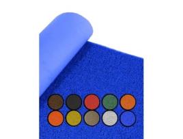 Capacho de cachos de vinil de PVC | Grande resistência e qualidade | Perfeito para entradas e recepções Azul sem base 1,22 x 1 m