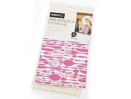 Pano de Limpeza Microfibra PERFETTO Pacote-1 50Cm X 60Cm Multicolor