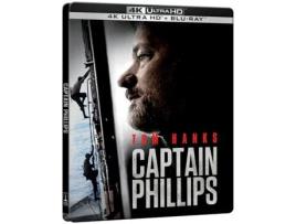 Captain Phillips 2013 4K Ultra Hd Steelbook / Capitán Philips