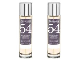 Conjunto de 2 Perfumes Homem Nº54 150Ml CARAVAN