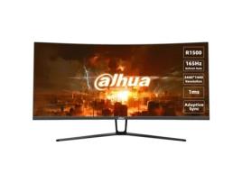 Monitor DAHUA TECHNOLOGY LM34-E330C (Preto/Vermelho - 34' - LCD - Tomada EU - UltraWide Quad HD - 1 ms)