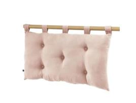 Cabeceira de Cama Gaïa Malvavisco LEFFET PAPILLON Algodão Rosa (50x80cm)