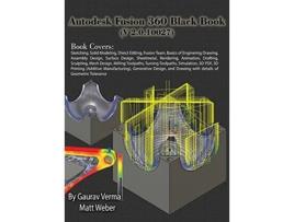 Livro Autodesk Fusion 360 Black Book de Gaurav Verma e Matt Weber (Inglês - Capa Dura)