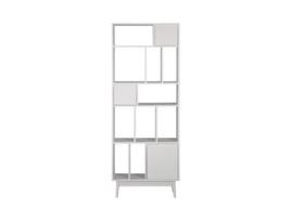 Estante Rebecca Mobili Mawar 187X70X29 5 Aglomerado Madeira Branco Moderno MOBILI REBECCA