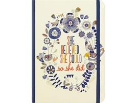 Livro SM SHE BELIEVED JOURNAL de Peter Pauper Press (Inglês - Capa Dura)