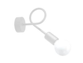Candeeiros de Parede Supel de Aço Branco 20X25X8Cm SOLLUX LIGHTING