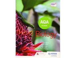 Livro AQA A Level Biology de Pauline Lowrie e Mark Smith (Inglês)