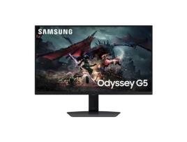 Monitor Gaming SAMSUNG Odyssey G5 G50D (Preto - Flicker free - 27' - Quad HD - Tomada EU)