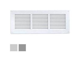 Grade em Chapa 340 X 140 Mm Cinza LA VENTILAZIONE