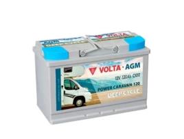 Bateria para Caravana Volta Power Caravan 120 12V 120Ah VOLTA BATERIAS