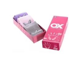 Meias de Mulher OX SOCKS Baixas Ox Aromas Multicor (Tamanho Único)