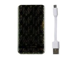 Power Bank Poderoso para Apple SO SEVEN Preto