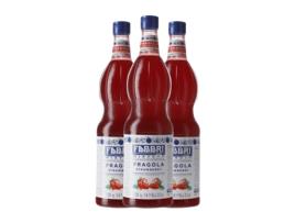 Schnapp FABBRI Sirope Fresa Sem Álcool (1 L - 3 Unidades)