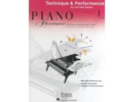 Livro Piano Adventures AllInTwo Level 1 Tech. Perf. de Nancy Faber_Randall (Inglês)