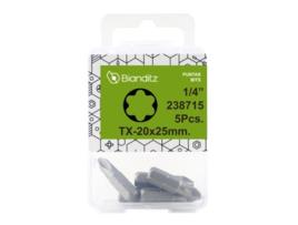 Chave de Fenda Torx T-20X25 Bl-5 238715 BIANDITZ