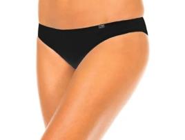 Cuecas de Mulher EMPORIO ARMANI UNDERWEAR Micro Fibra Armani Preto (XS)