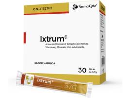 Ixtrum 30 Sticks Sabor Laranja 5 7 Gr FARMOLAB