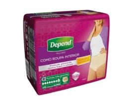 Cuecas Incontinência Super S/M DEPEND